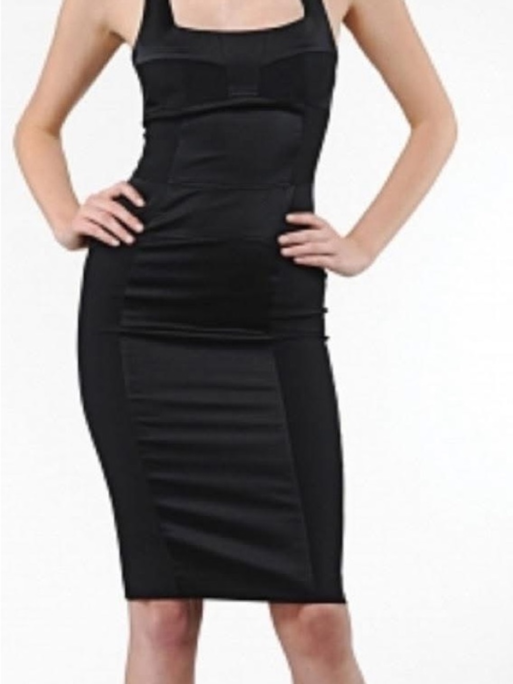 Mackage Black Sleeveless Sheath Racerback Dress. Preowned. Size 0